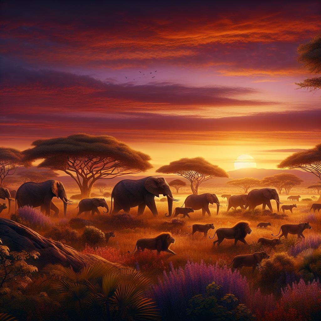 Safari at Dusk