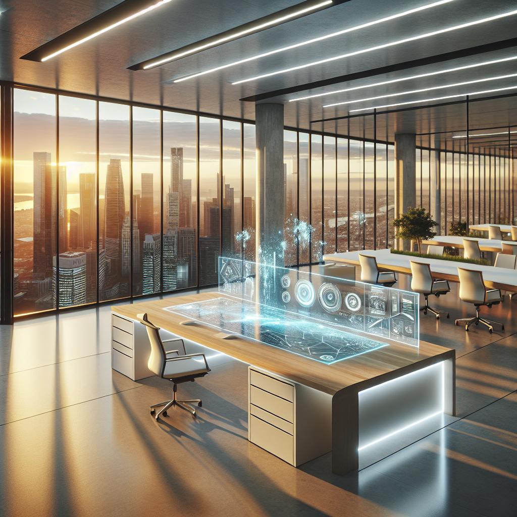 The Future of Work: A Minimalist Oasis