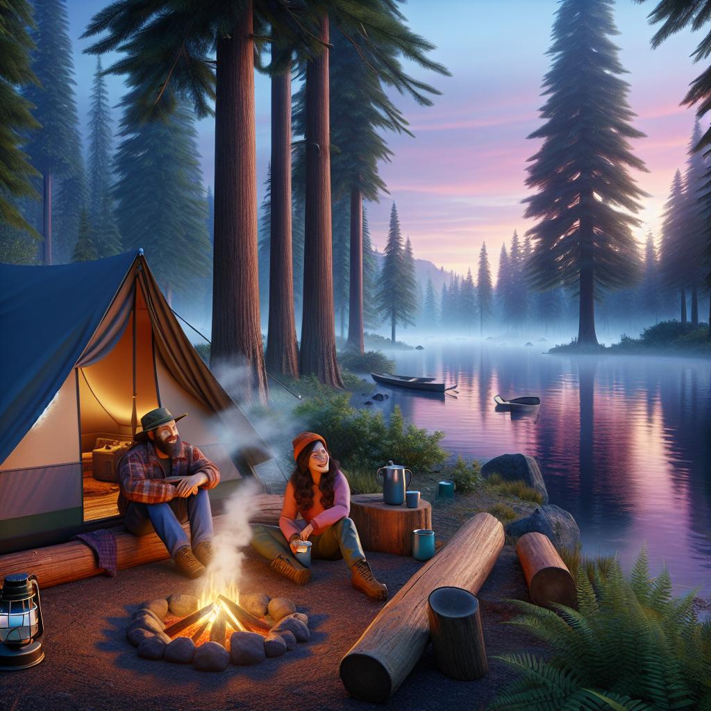 Serenity by the Lakeside: A Journey into Nature's Embrace