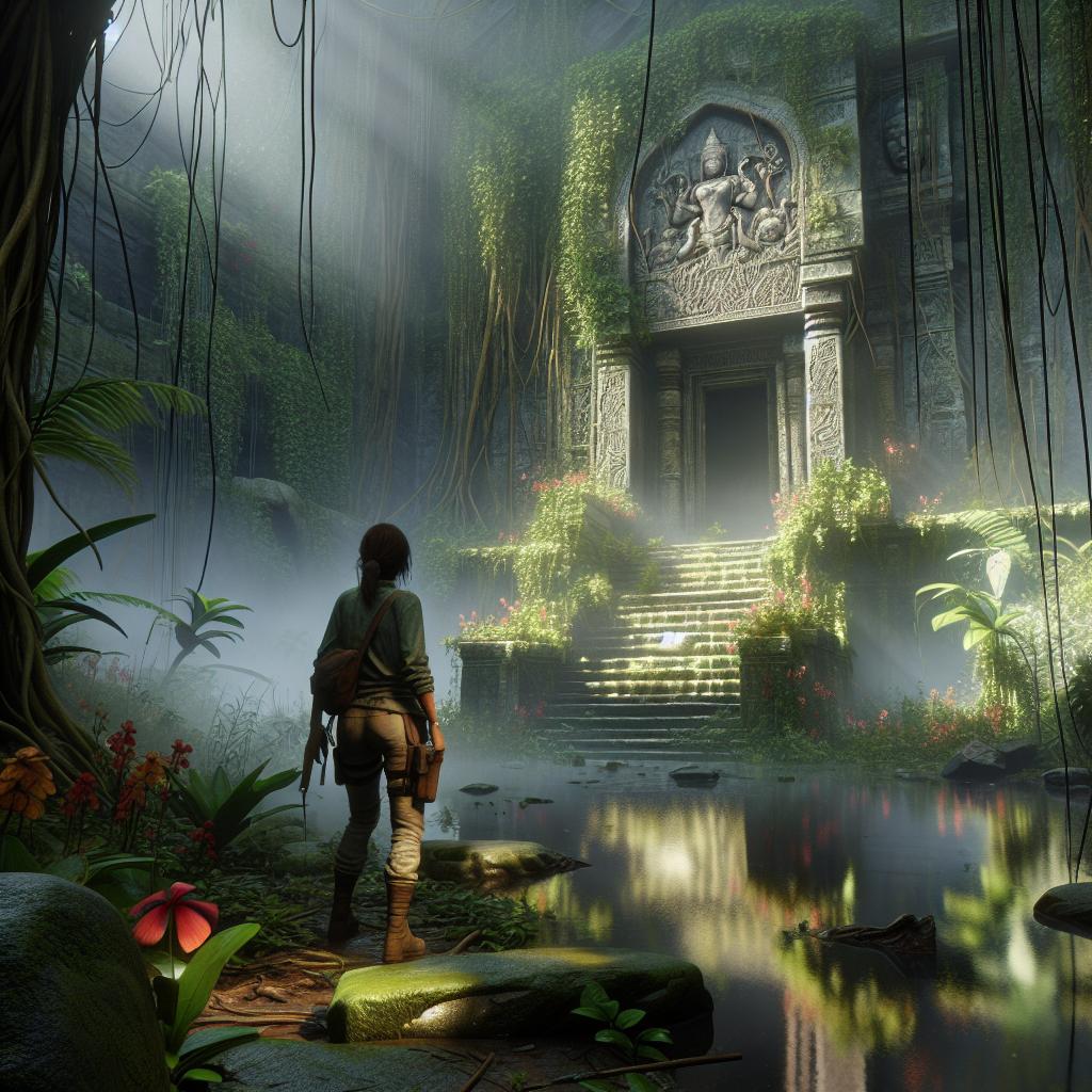 The Forgotten Temple of the Misty Jungle