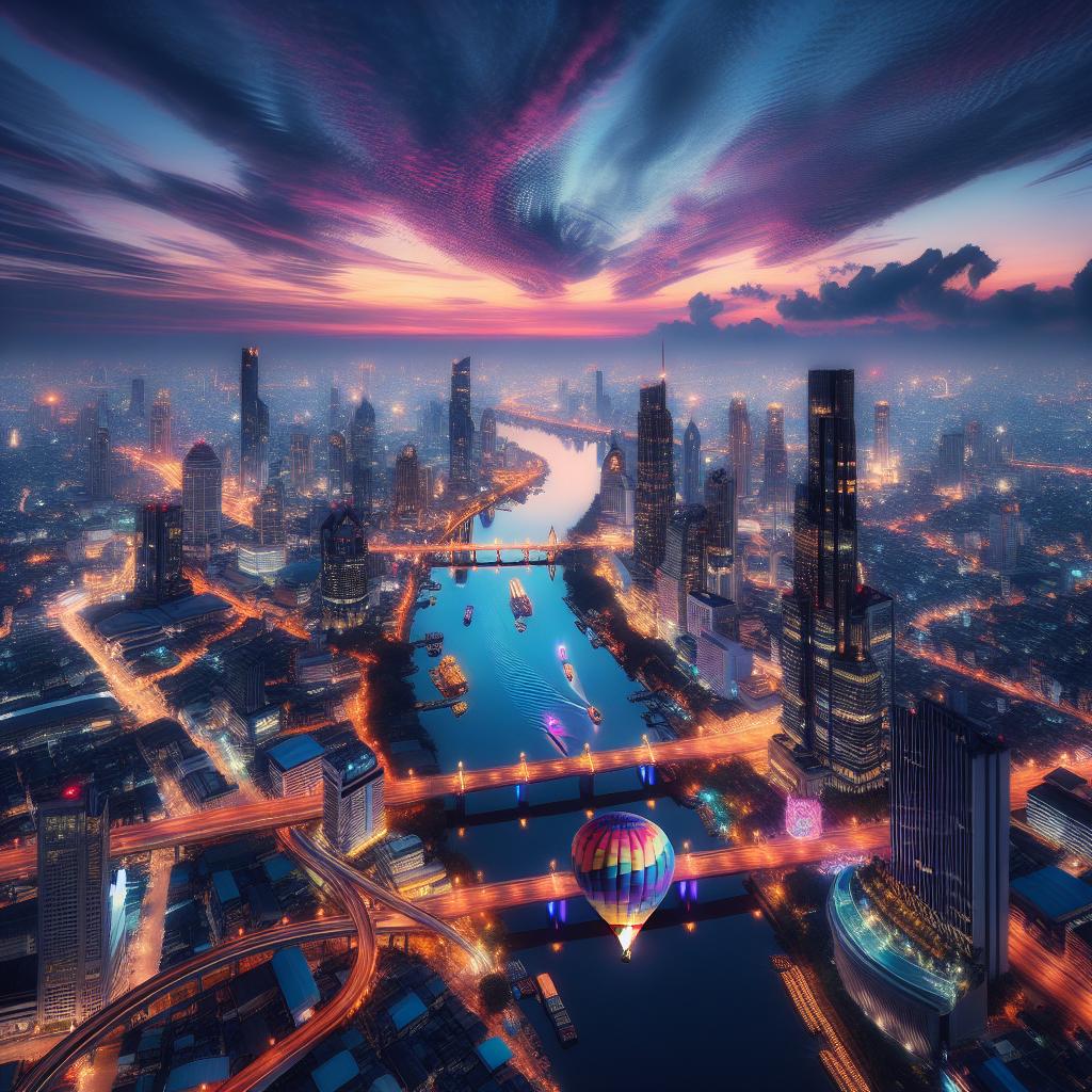 Celestial Urban Odyssey